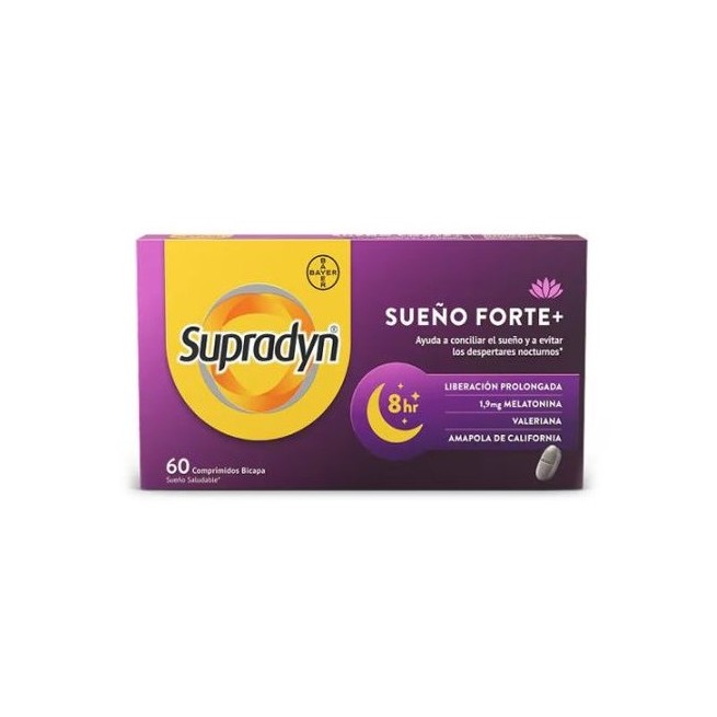 Supradyn Sueño Forte+ 60 Comprimidos Bicapa