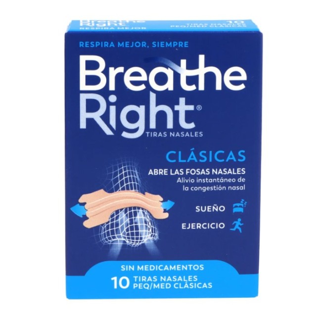 COMPRAR BREATHE RIGHT TIRAS NASALES GRANDES CLASICAS 10 UD.
