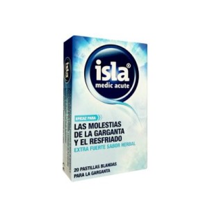 Isla Medic Acute Sabor Herbal 20 Pastillas Blandas