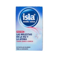 Isla Medic Voice Sabor Cereza 20 Pastillas Blandas