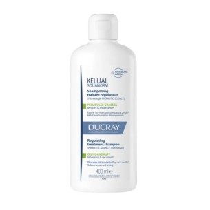 Kelual Squanorm Champú Tratante Caspa Grasa 400 Ml