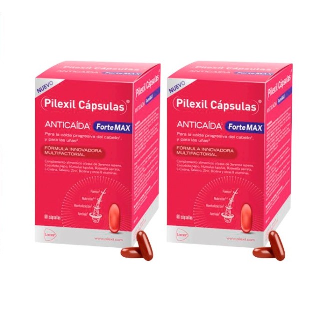 Pilexil Forte Max Duplo 2x60 Cápsulas