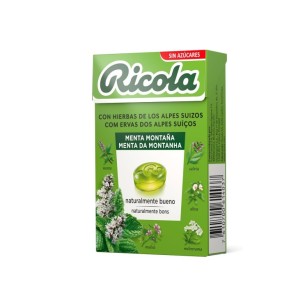 Ricola Caramelos Sin Azúcar Menta Montaña 50 Gr