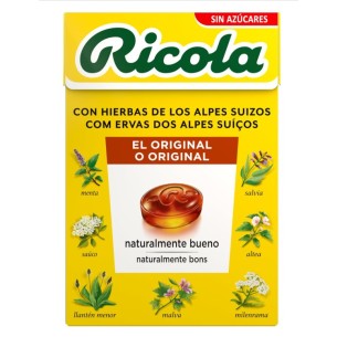COMPRAR RICOLA CARAMELOS SIN AZUCARES SABOR HIERBAS SUIZAS 50 G