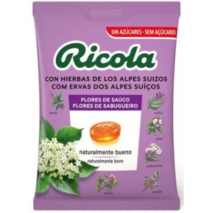 Ricola Caramelos Sin Azúcares Flores de Saúco 70 Gr