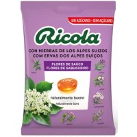 Ricola Caramelos Sin Azúcares Flores de Saúco 70 Gr