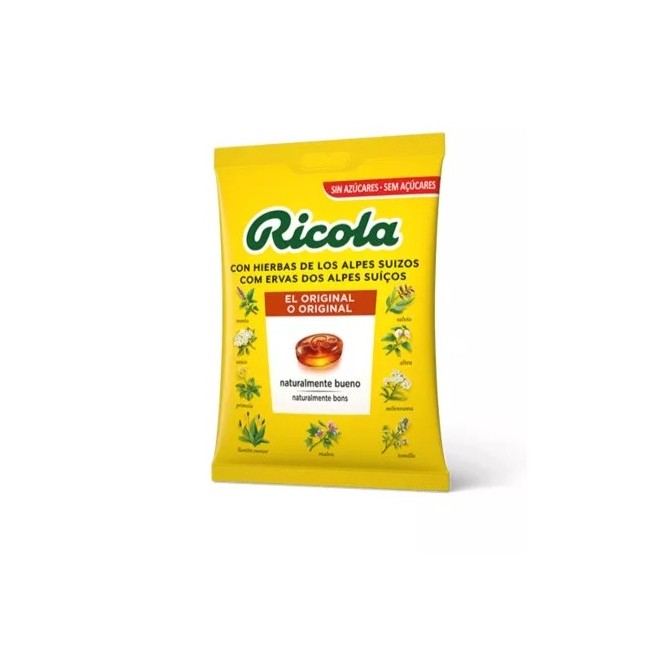 Ricola Caramelos Sin Azúcares El Original 70 Gr