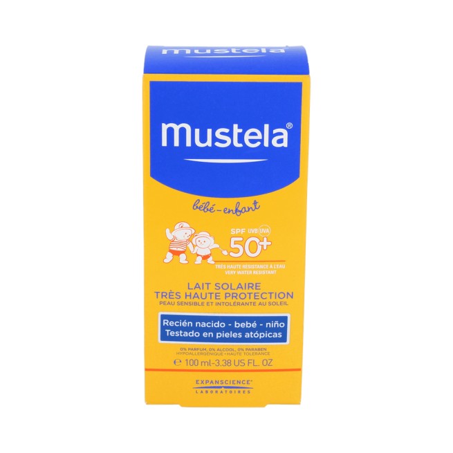 Mustela Leche Solar Protección Muy Alta SPF 50+ 100ml