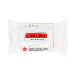 Ansollitas Toallitas de Higiene Anal 50uds