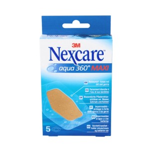 Nexcare Aqua Clear Maxi Apósitos Impermeables 5uds