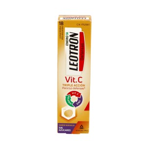 Leotron Vitamina C 18comp efervescentes