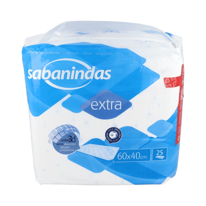 Sabanindas 40x60 25uds