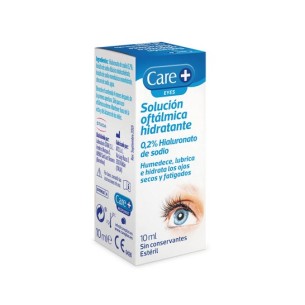 Care+ Solución Oftálmica Hidratante 0,2% Ácido Hialurónico 10ml