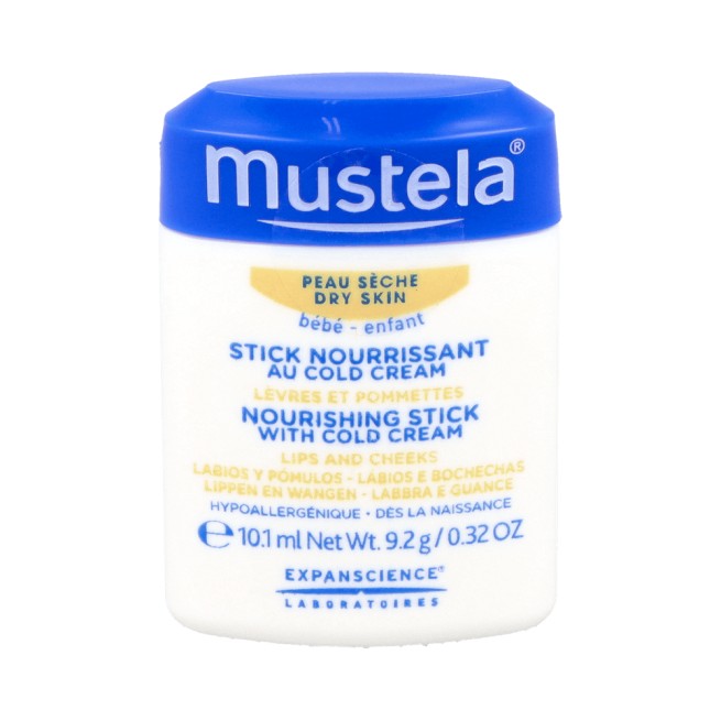 Mustela Stick Nutritivo al Cold Cream y Cera de Abeja 9,2gr