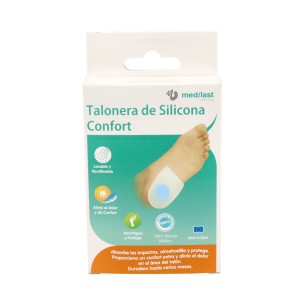 Medilast Confort talonera de silicona T-M