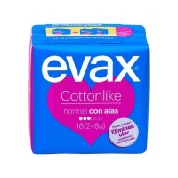 Evax Cottonlike Compresa Alas 16Uds