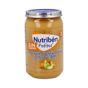 Nutriben Potito Manzana Naranja Plátano Pera 235g
