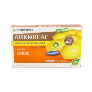 Arkopharma Arkoreal Jalea Real 2500mg Sin Azúcar 20ampollas
