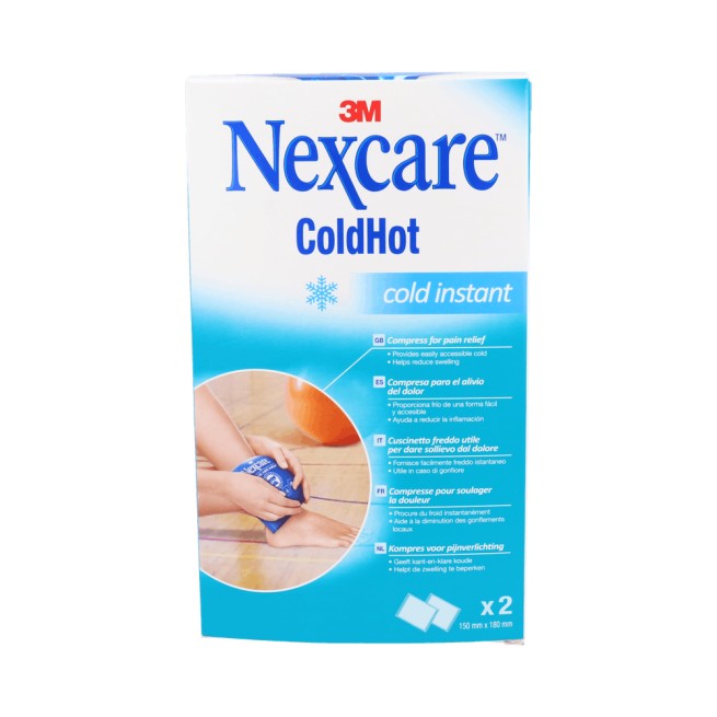 Nexcare ColdHot bolsa de frío instantáneo 2uds