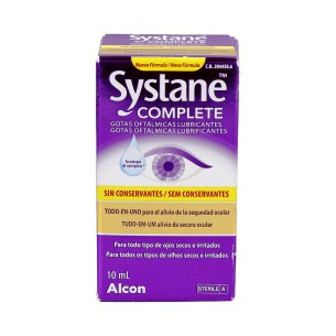 Systane Complete Gotas Oftálmicas Lubricantes sin Conservantes 10ml