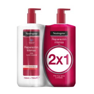 Neutrogena Loción Corporal Reparación Intensa Piel muy Seca 2x750ml