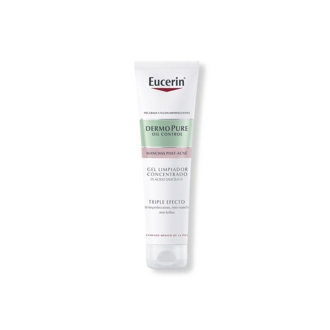 Eucerin DermoPure Oil Control Gel Limpiador Concentrado Triple Efecto 150ml