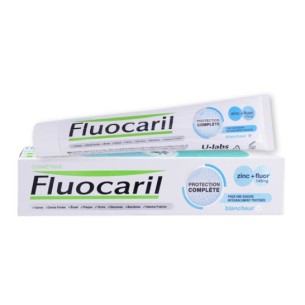 Fluocaril Protección Completa Zinc + Fluor Blanqueante 75ml