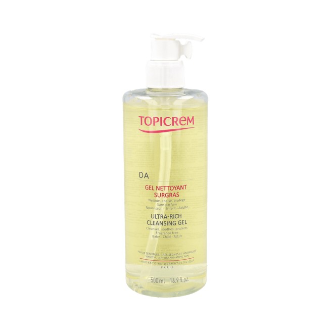 Topicrem DA Gel Sobrengrasante 500ml
