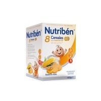 Nutribén® 8 Cereales con Miel y Galletas 600G