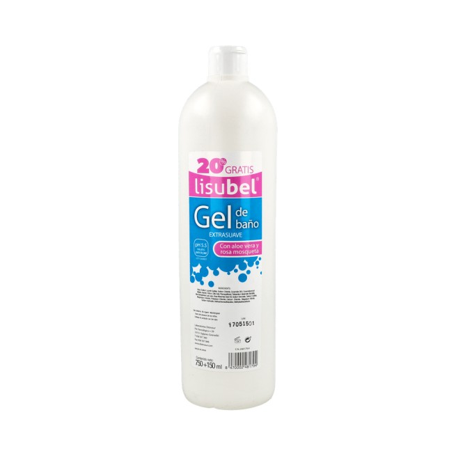 Lisubel Gel Extrasuave 900ml