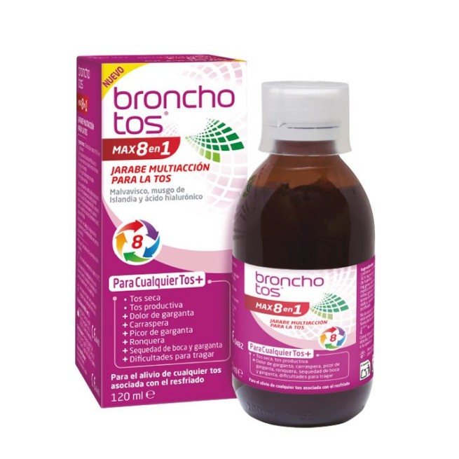 Bronchotos Max 8 en 1 Jarabe 120 ml