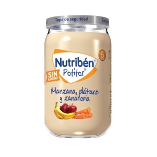 Nutriben Potito Manzana Plátano y Zanahoria 235 g
