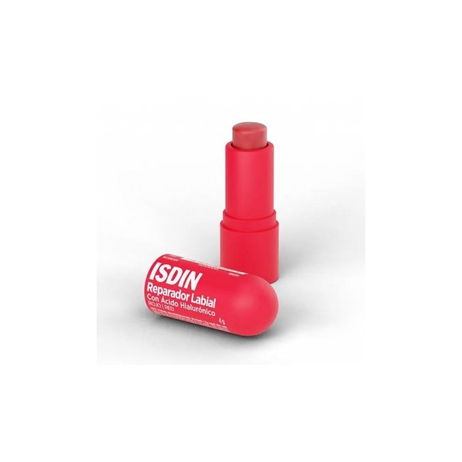 Isdin Reparador labial Rojo con Ácido Hialurónico