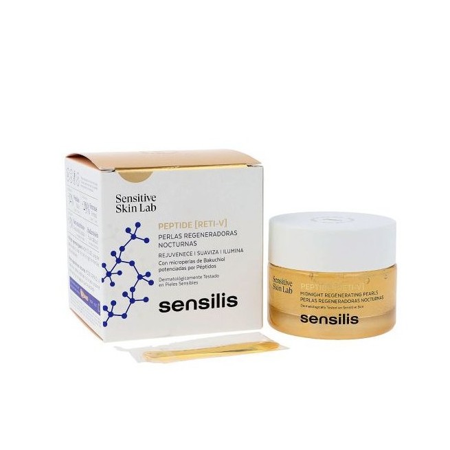 Sensilis Peptide Reti V 50 ml Perlas Regeneradoras Nocturnas