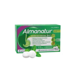 Almanatur 40 comprimidos sabor menta