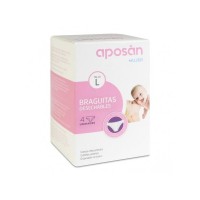 Braguitas Desechables Aposan Talla L 4 unidades