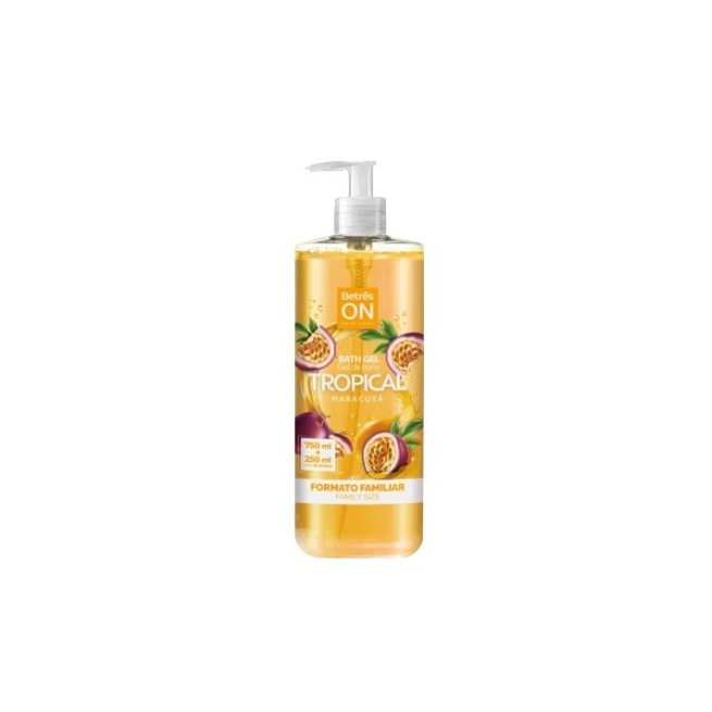 Betres On Tropical maracuyá Gel de Baño 750 ml + 250 ml