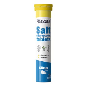 Victory Endurance Salt Effervescent sabor limón 15 tabletas efervescentes