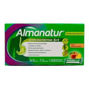 Almanatur 20 sticks sabor melocotón