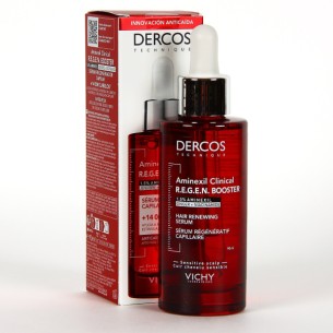 Vichy Dercos Sérum Regenerador Capilar con Aminexil 90 ml R.E.G.E.N. Booster