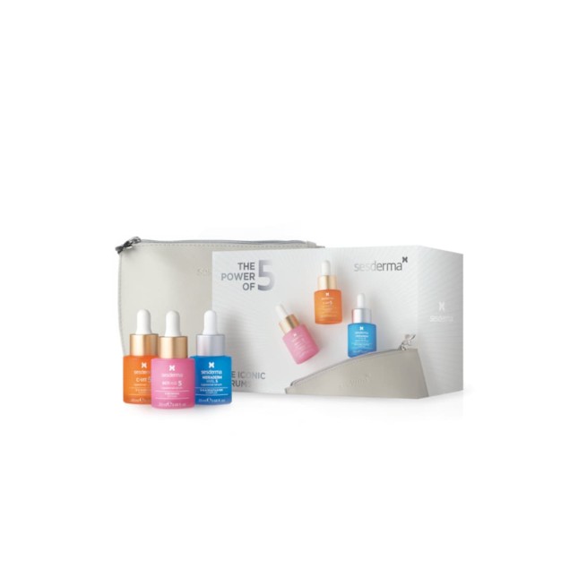 Sesderma Pack Power of 5 Sérum RetiAge 30 ml + Hidraderm Hyal 5 ml + CVit 5 ml