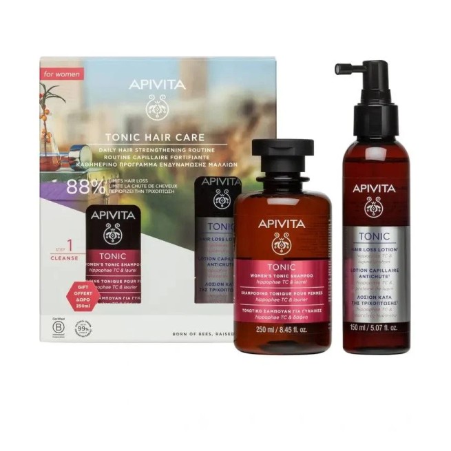 Apivita Pack Anticaída Mujer Champú 200 ml + Loción Anticaída 150 ml