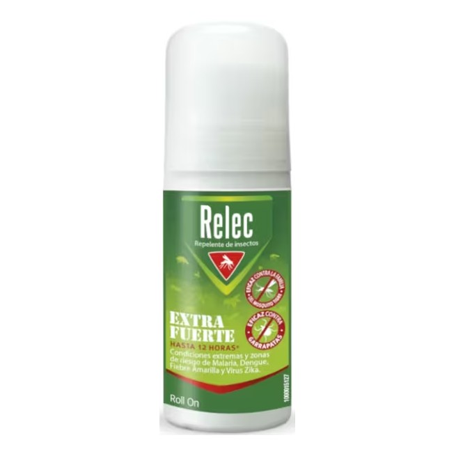 Relec Extrafuerte Roll On 50 ml Repelente de Mosquitos