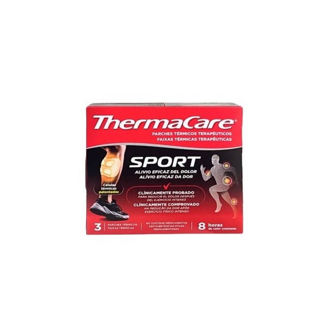 Thermacare Parches Térmicos Terapéuticos Sport 3 unidades