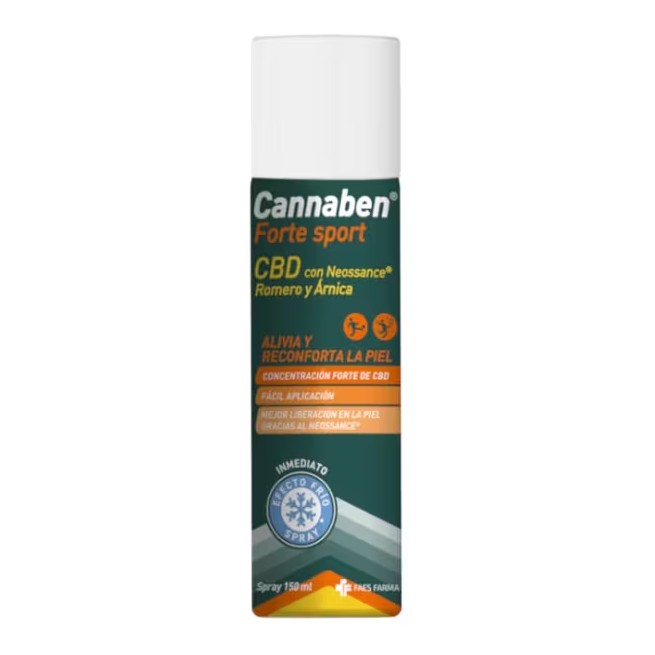 Cannaben Forte Spray 150 ml Efecto Frío