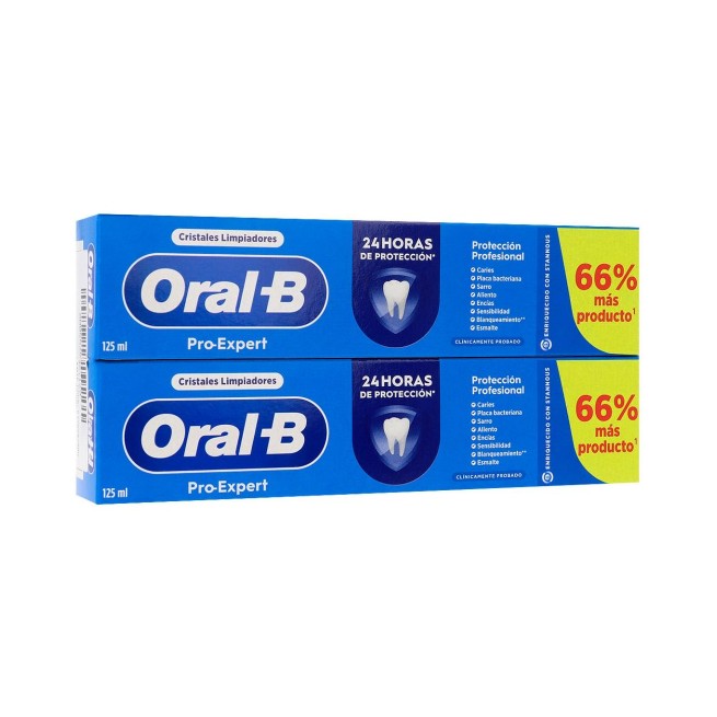 Oral B Pro Expert Pasta Dental 2 x 100 ml Pack Ahorro Protección Profesional