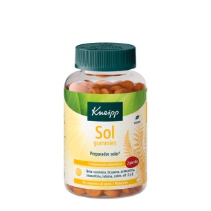 Kneipp sol gummies 60 Caramelos de Goma Sabor melocotón