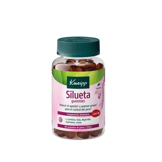 Kneipp Silueta Gummies 60 Caramelos de Goma Sabor Cítrico