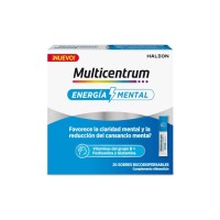 Multicentrum Energía Mental 20 Sobres Bucodispersables