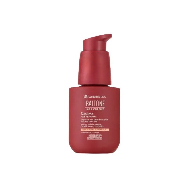 Iraltone Sublime Hair Aceite Reparador 50 ml Cabello normal Dañado y Seco